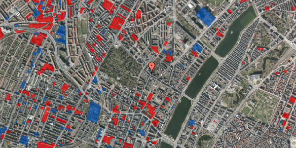 Jordforureningskort på Nørrebrogade 55A, st. 1, 2200 København N