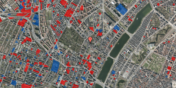 Jordforureningskort på Nørrebrogade 55, 2. th, 2200 København N