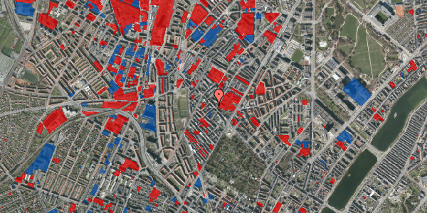 Jordforureningskort på Nørrebrogade 162, st. th, 2200 København N