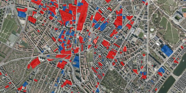 Jordforureningskort på Nørrebrogade 203, st. th, 2200 København N