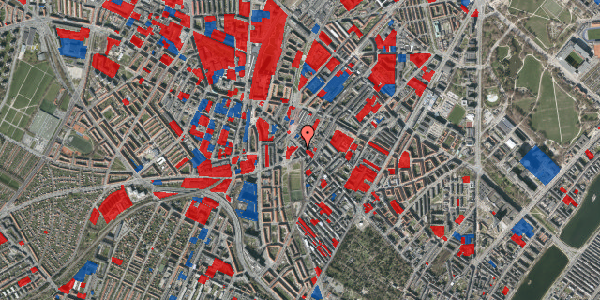 Jordforureningskort på Nørrebrogade 205, st. th, 2200 København N