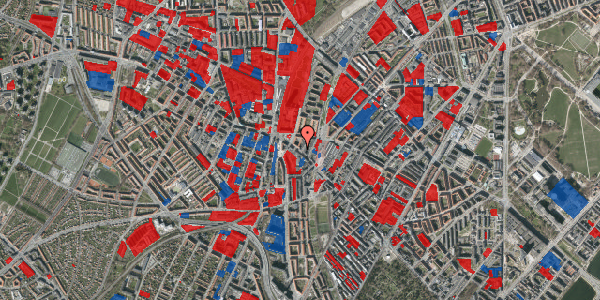 Jordforureningskort på Nørrebrogade 224, st. 1, 2200 København N