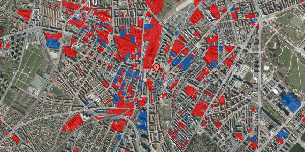 Jordforureningskort på Nørrebrogade 228, st. 1, 2200 København N