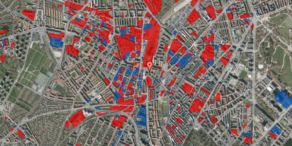 Jordforureningskort på Nørrebrogade 249, st. 1, 2200 København N