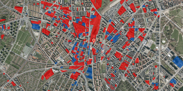 Jordforureningskort på Nørrebrogade 251, st. 1, 2200 København N