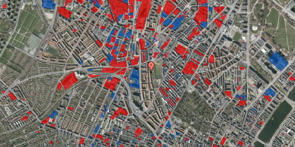 Jordforureningskort på Nørrebro Vænge 7, 3. th, 2200 København N