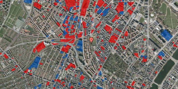 Jordforureningskort på Nørrebro Vænge 11, 3. th, 2200 København N