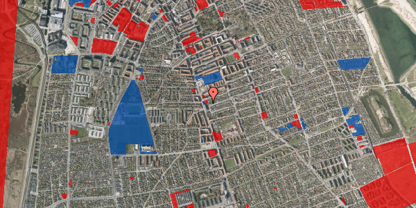 Jordforureningskort på Obdams Allé 1, 2300 København S