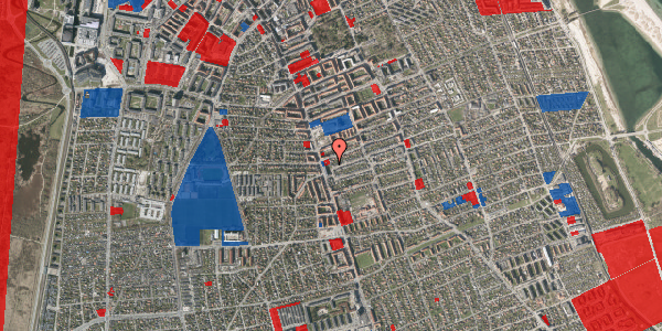 Jordforureningskort på Obdams Allé 3, 2300 København S