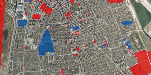 Jordforureningskort på Obdams Allé 7, 2300 København S