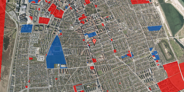 Jordforureningskort på Obdams Allé 9, 2300 København S