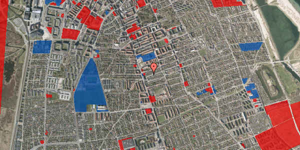 Jordforureningskort på Obdams Allé 13, 2300 København S