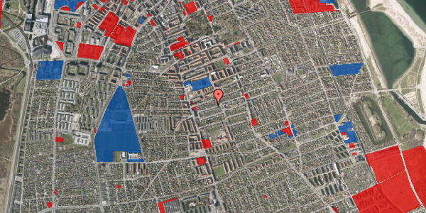 Jordforureningskort på Obdams Allé 33, 2300 København S