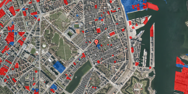 Jordforureningskort på Odensegade 18, 2. th, 2100 København Ø