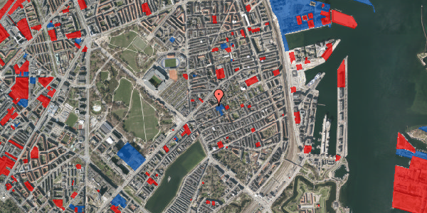 Jordforureningskort på Odensegade 19, 3. th, 2100 København Ø