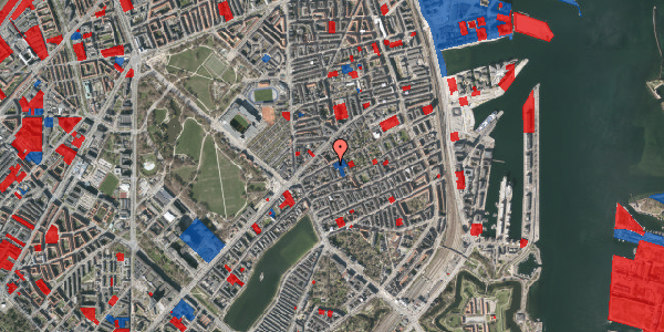 Jordforureningskort på Odensegade 20, 2. th, 2100 København Ø