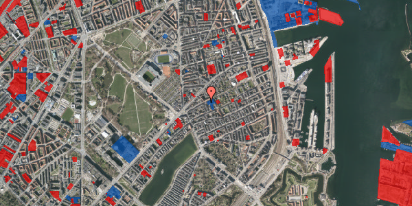 Jordforureningskort på Odensegade 20, 3. th, 2100 København Ø