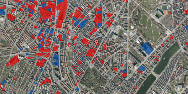 Jordforureningskort på Odinsgade 8, 1. th, 2200 København N