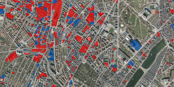 Jordforureningskort på Odins Tværgade 1, 3. th, 2200 København N