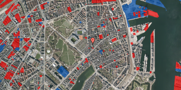 Jordforureningskort på J.E. Ohlsens Gade 4, kl. th, 2100 København Ø