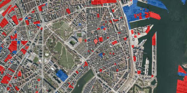 Jordforureningskort på J.E. Ohlsens Gade 11, st. th, 2100 København Ø