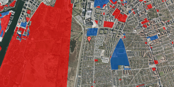 Jordforureningskort på Oldensti 19, 2300 København S