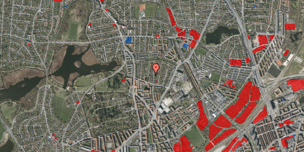 Jordforureningskort på Oldfuxvej 9, 2400 København NV