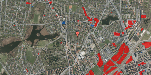 Jordforureningskort på Oldfuxvej 17, 2400 København NV