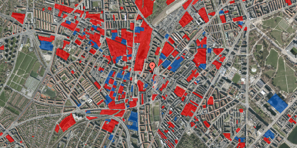 Jordforureningskort på Ole Jørgensens Gade 13, 2. th, 2200 København N