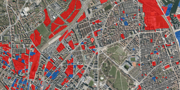 Jordforureningskort på Oliemøllegade 4, 4. th, 2100 København Ø