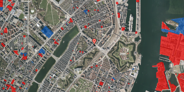 Jordforureningskort på Olof Palmes Gade 3, 3. th, 2100 København Ø