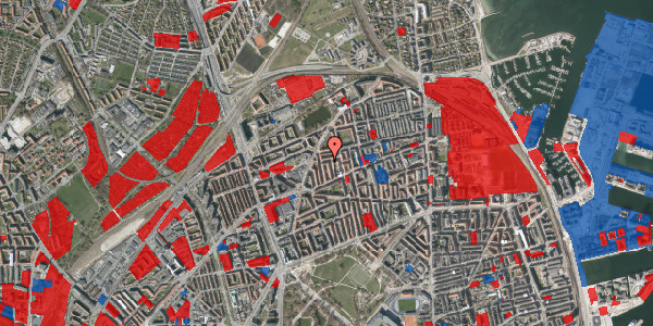 Jordforureningskort på Otto Mallings Gade 5, 3. th, 2100 København Ø