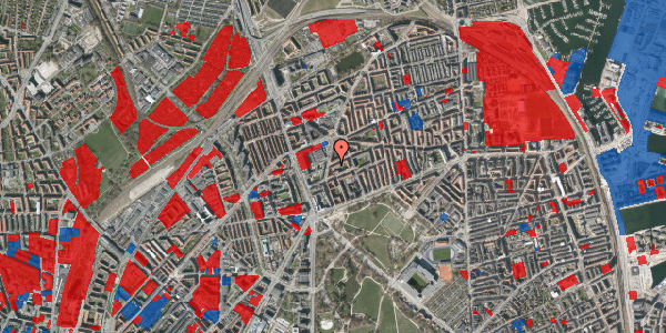 Jordforureningskort på Ourøgade 10, 1. th, 2100 København Ø