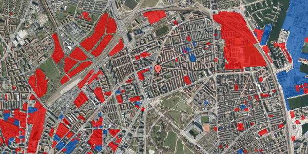 Jordforureningskort på Ourøgade 19, 4. th, 2100 København Ø