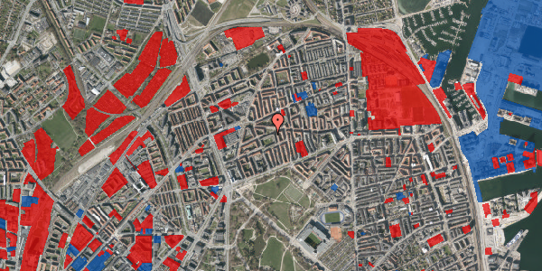 Jordforureningskort på Ourøgade 38, 4. 3, 2100 København Ø