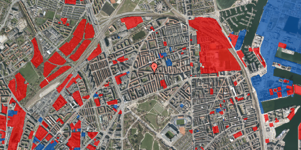 Jordforureningskort på Ourøgade 40, 2. th, 2100 København Ø