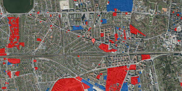 Jordforureningskort på Overbys Allé 1, 1. , 2500 Valby