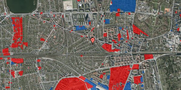 Jordforureningskort på Overbys Allé 12, 2500 Valby