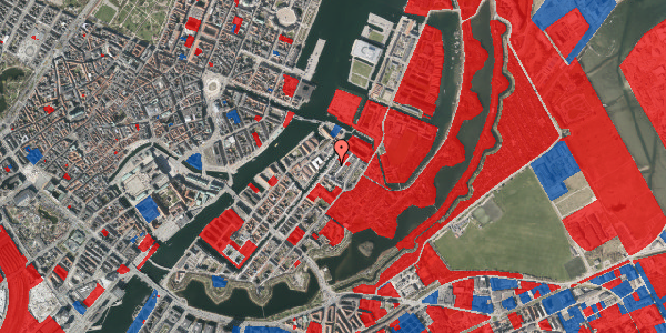 Jordforureningskort på Overgaden Oven Vandet 96, st. th, 1415 København K