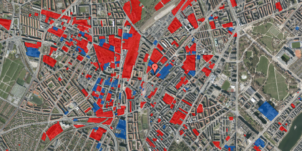 Jordforureningskort på Overskæringen 5, 1. th, 2200 København N