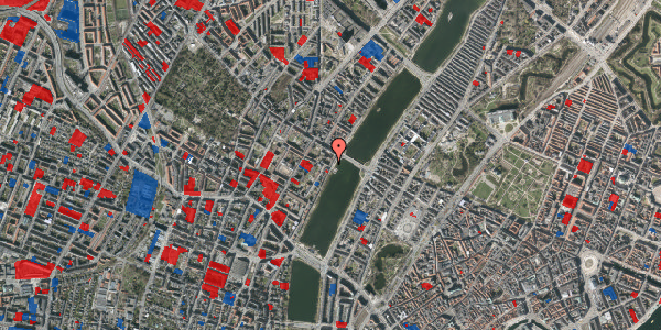 Jordforureningskort på Peblinge Dossering 8, 1. th, 2200 København N