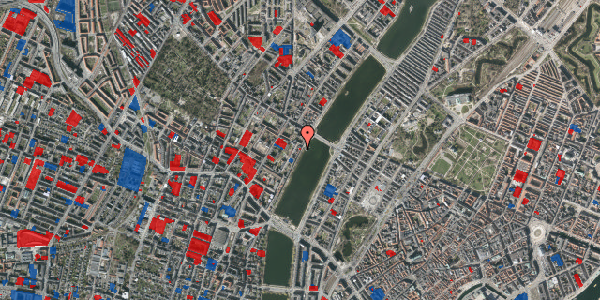 Jordforureningskort på Peblinge Dossering 14, 1. th, 2200 København N