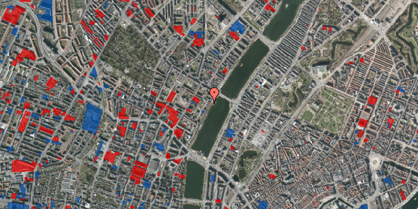 Jordforureningskort på Peblinge Dossering 14, 4. th, 2200 København N