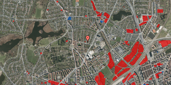 Jordforureningskort på Pernillevej 1, 2400 København NV