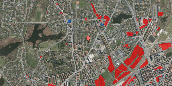 Jordforureningskort på Pernillevej 7, 2400 København NV
