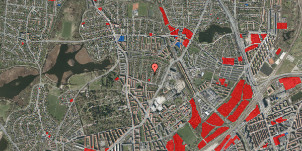 Jordforureningskort på Pernillevej 9, 2400 København NV