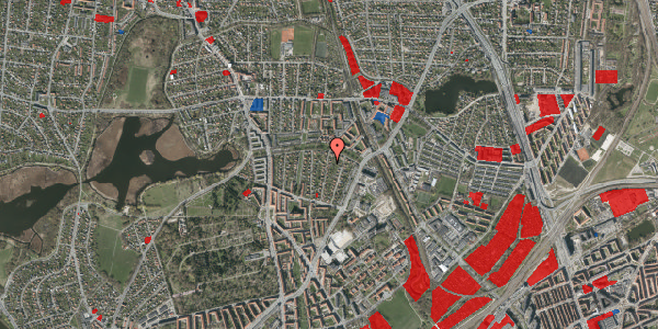 Jordforureningskort på Pernillevej 22, 2400 København NV
