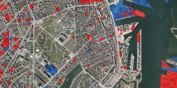 Jordforureningskort på Petersborgvej 3A, 4. tv, 2100 København Ø