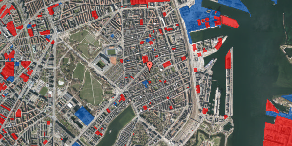 Jordforureningskort på Petersborgvej 3B, st. tv, 2100 København Ø