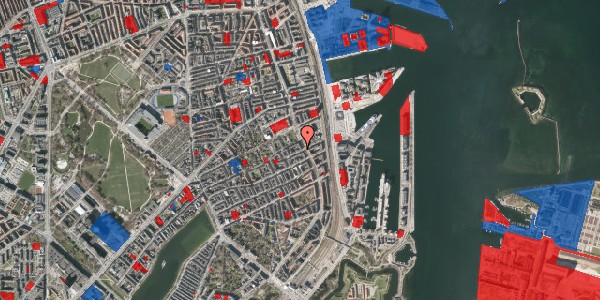 Jordforureningskort på Præstøgade 15, st. , 2100 København Ø